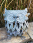 Preview: Windlicht Eule Esmeralda, Shabby Chic