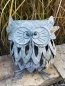 Preview: Windlicht Eule Esmeralda, Shabby Chic