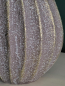 Preview: Kunstharz Vase Hanoya, gold-grau