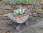 Preview: Shabby Chic Kinderwagen zum Bepflanzen