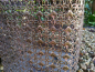 Preview: Laterne Dore, Kreuzmuster, altgold