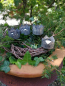 Preview: Shabby Chic Teelichthalter Haus, 4er-Set