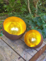 Preview: Edelrost Windlicht Kugel Rost-Gold