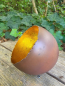 Preview: Edelrost Windlicht Kugel Rost-Gold