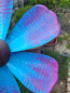 Preview: Windrad Blau, zum Stecken