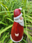 Preview: Zaunhocker Weihnachtsmann Klaus, Polyresin, frostfest