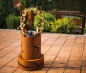 Preview: Brunnen Rissdekor aus Edelrost