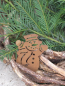 Preview: Edelrost Christbaumschmuck Schneemann 2
