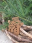 Preview: Edelrost Christbaumschmuck Schneemann 2