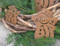 Preview: Edelrost Christbaumschmuck Schneemann 2