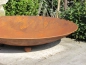 Preview: Edelrost Pflanzschale rund 48 cm