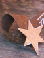 Preview: Edelrost Flaschenaufstz Frohes Fest