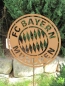 Preview: FC Bayern Edelrost Gartenstecker