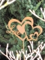 Preview: Edelrost Gartenstecker Herz LOVE