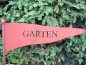 Preview: Gartenstecker Fahne mit verschiedenen Motiven