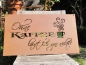Preview: Edelrost Gedichttafel Kaffee