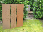 Preview: Edelrost Raumteiler Weide