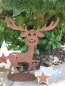 Preview: Edelrost Rentier Rupert, 30 cm