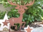 Preview: Edelrost Rentier Rupert, 30 cm