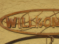 Preview: Edelrost Wandschild Willkommen