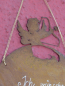 Preview: Edelrost Gedichttafel Engel Amore