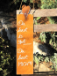 Preview: Edelrost Schild mit Herz Du hast es gut
