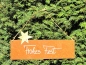 Preview: Edelrost Schild mit Stern Frohes Fest