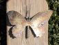 Preview: Edelstahl Schmetterling zum Hängen, 22 cm