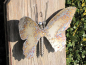 Preview: Edelstahl Schmetterling zum Hängen, 22 cm