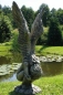 Preview: hockende Engelsfrau Rachel aus Steinguss, 114 cm