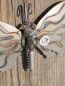 Preview: Edelstahl Schmetterling zum Hängen, 22 cm