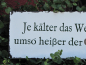 Preview: Shabby Chic Metallspruchschild "heißer Grill"
