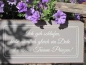 Preview: Shabby Chic Metallspruchschild Traumprinz
