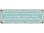 Preview: Shabby Chic Metallspruchschild Geschenke verpacken