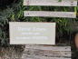Preview: Shabby Chic Metallspruchschild "Ecken und Kanten"