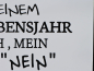 Preview: Shabby Chic Metallspruchschild "fünftes Lebensjahr"