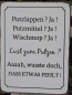 Preview: Shabby Chic Metallspruchschild Lust zum Putzen