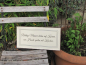 Preview: Shabby Chic Metallspruchschild Männer Kurven
