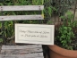 Preview: Shabby Chic Metallspruchschild Männer Kurven