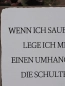 Preview: Shabby Chic Metallspruchschild Supersauer