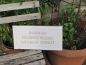 Preview: Shabby Chic Metallspruchschild "Zuckerstreusel"