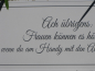 Preview: Shabby Chic Metallspruchschild "Handy"