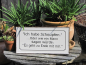 Preview: Shabby Chic Metallspruchschild "Schnupfen"