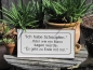 Preview: Shabby Chic Metallspruchschild Schnupfen