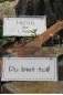 Preview: Shabby Chic Metallspruchschilder Moody 1