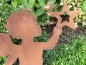 Preview: Topfstecker Engel mit Stern