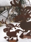 Preview: Weihnachtselch klein aus Edelrost