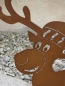 Preview: Weihnachtselch aus Edelrost