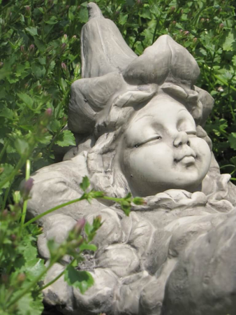 Preview: Blumenkind Stechapfel liegend aus Resin