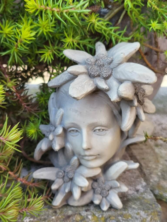 Blumenkind Edelweiss aus Resin